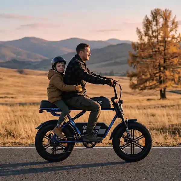 Electric Bike Carrying Kids Parent-child Bike Rides